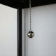 Grīdas lampa ar plauktiem E27 stāvlampa, 160 cm, melna