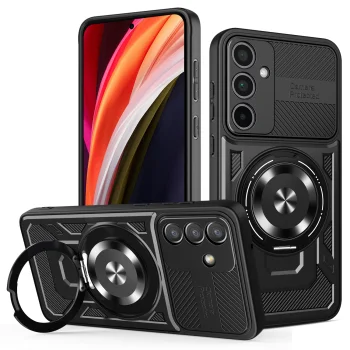 TFO Defender Armor Mag vāciņš priekš Samsung Galaxy S26 Plus, melns