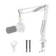 Maono BA20 Adjustable Microphone Boom Arm Stand White