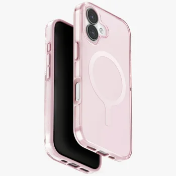 Uniq Clario Magclick Charging vāciņš Apple iPhone 17 rozā