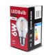 Maclean MCE267 LED Kvēldiega Spuldze E27 6W 3000K Silti Balta