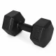 Гексагональные гантели MOVEPRO 2x3 кг, набор для фитнеса, черные