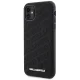 Karl Lagerfeld iPhone 11 / XR Case Quilted K Pattern, Black