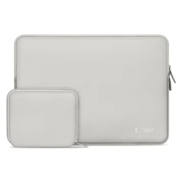 Tech-Protect Neoslim 15-16" portatīvā datora soma ar piederumu maciņu, pelēka