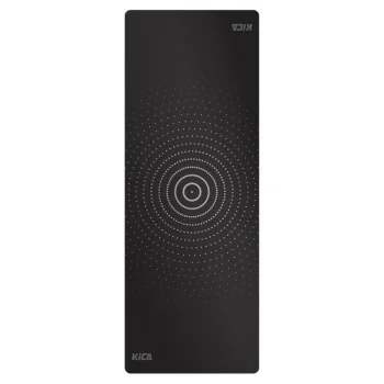 KiCA JM02 Yoga Mat, 183 x 68 x 0.5 cm, Black