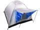 4-Person Igloo Camping Tent with Canopy, 200x200cm