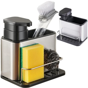 Органайзер для Раковины, Дозатор для Моющего средства, Контейнер...