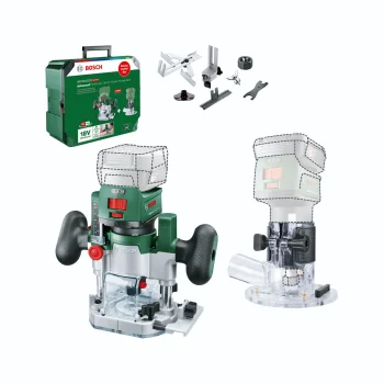 Akumulatora frēze Bosch AdvancedTrimRouter 18V-8 Combi Set, 18V