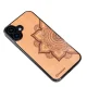 Bewood Wooden Case for iPhone 16 Plus MANDALA LANGUAGE