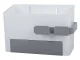 Vannas istabas organizators ar fēna turētāju un atvilktni, dažādas krāsas