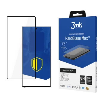 Защитное стекло 3mk HardGlass Max для Samsung Galaxy S24 Ultra