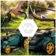 Elektriskais zāles pļāvējs Humberg HM-612 1400W 34cm