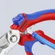 KNIPEX 95 05 20 SB Angled Electrician Scissors, 160 mm