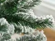 Искусственная новогодняя елка со снегом, 50 см