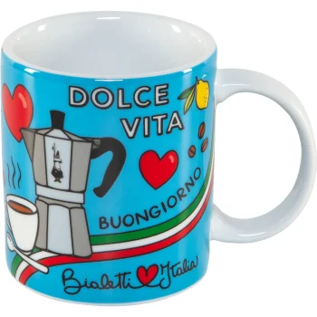 Фарфоровая кружка Bialetti Ciao Italia, 300 мл