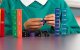 Matemātikas kubi ar daļskaitļu simboliem un procentiem Learning Resources LER 2509 | Fraction Tower Equivalency Cubes