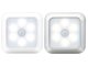Self-adhesive motion sensor night light for staircase LED under-cabinet