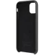 Audi Silicone Case telefona vāciņš priekš iPhone 12 un 12 Pro 6.1\", melns