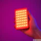 Kabatas izmēra LED RGB-W fotolampa 138 LED, 2700K-6500K