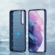 Чехол Carbon Case для Samsung Galaxy S23+, синий