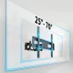 Кронштейн для телевизора Humberg 25-70\" (до 50 кг)