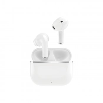 Dudao U15H True Wireless Earphones TWS Bluetooth Stereo Earbuds, White | Bezvadu Austiņas ar Uzlādes Kasti