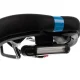 Trizand 22220 Ergonomic Bicycle Saddle with Ventilation and USB Light, Black