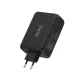 Сетевое зарядное устройство Tech-Protect NC240W-GaN, 4 порта, 240W, Черное