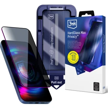Защитное стекло 3Mk Protection HardGlass Max Privacy для iPhone 16 Pro / 17