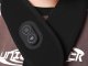 Согревающий массажный пояс для шеи с питанием от USB, черный
