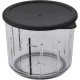 Mehāniskais smalcinātājs Gefu Speedwing 800 ml, melns / caurspīdīgs