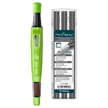 Būvniecības marķieris Pica Big Dry Value Pack 6095/002 ar 12 rezerves serdēm