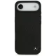 Кожаный чехол Mercedes Large Laurel Leave MagSafe для iPhone Air Черный