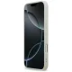 Чехол DKNY в клетку с печатными полосами для iPhone 17 Pro Max — бежевый