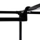 Liels drēbju pakaramais / vaļējs skapis ar plauktiem Ruhhy 22671 | Clothes Hanger Open Wardrobe with Storage Shelves