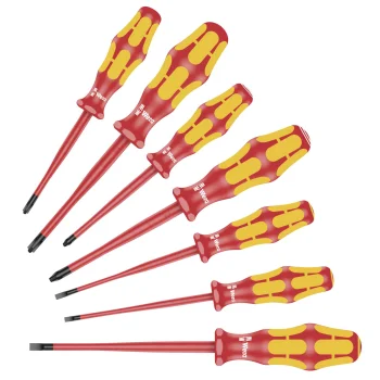 Wera 160 iSS/7 Kraftform Plus Series 100 izolētu skrūvgriežu komplekts, 7 gab.