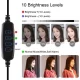 Кольцевая LED лампа Puluz PU391 с регулируемым штативом