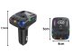 Автомобильный fm mp3/wma передатчик 2xUSB + USB c bluetooth 5.3 LED qc 3.0