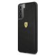 Ferrari Samsung Galaxy S21+ vāciņš On Track Perforated, melns