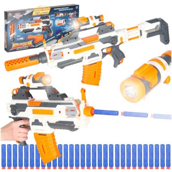 Игрушечное оружие Blaster Modular 4в1 с 30 поролоновыми дротиками