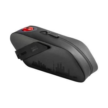 Velosipēda sēdekļa soma Rockbros AS-078-1 ar viedo aizmugurējo lukturi 0.8L, melna