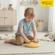 4FIZJO SensoKID bērnu sensorais līdzsvara disks, 18,5 cm, dzeltens