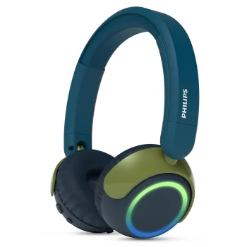Беспроводные наушники для детей Philips TAK4200CT/00, синие/зеленые