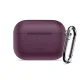 Чехол Tech-Protect Silicone Hook для Apple AirPods 3, бордовый