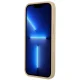 Guess Saffiano Triangle Logo vāciņš iPhone 14 Pro Max - Bēšs