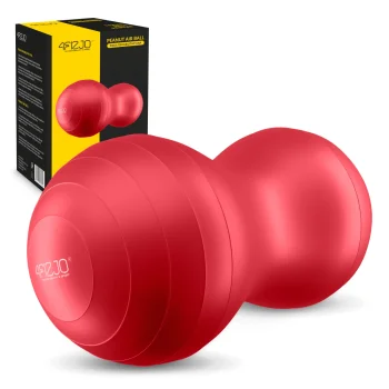Гимнастический мяч 4Fizjo Peanut Air Ball, 45x90 см, красный