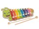 Koka ksilofons, attīstošs muzikālais instruments bērniem \"Kāpurs\" | Xylophone Educational Wooden Cymbals
