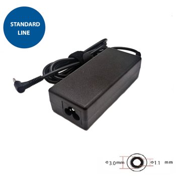 Extra Digital ASUS klēpjdatora barošanas bloks 65W, 19V, 3.42A (3.0x1.1mm)