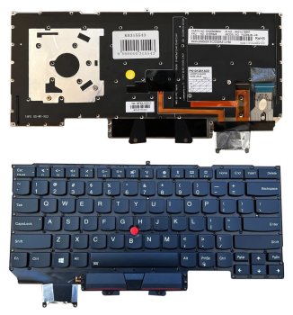 Lenovo ThinkPad X1 Carbon Gen 5 / Gen 6 tastatūra ar apgaismojumu, US