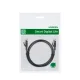 Ugreen NW102 50179 плоский LAN Ethernet кабель Cat. 6, 12 м - черный